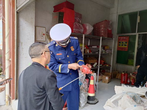 開陽縣消防救援大隊聯合市場監管局開展 3.15 消防產品專項檢查